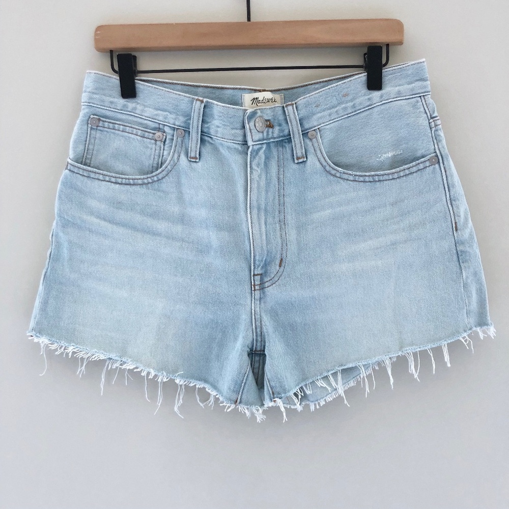 NWOT Madewell Relaxed Denim Shorts in Essen Wash